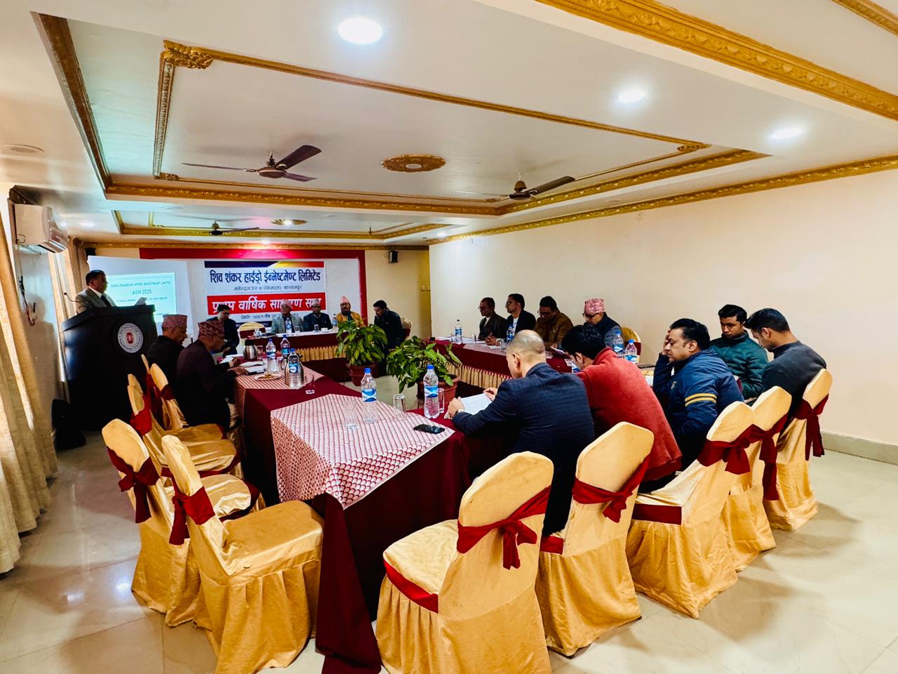 Board and Shareholders at the 1st AGM